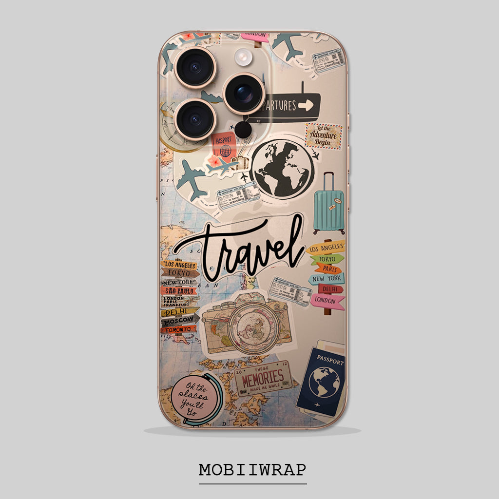 Around the world moodboard